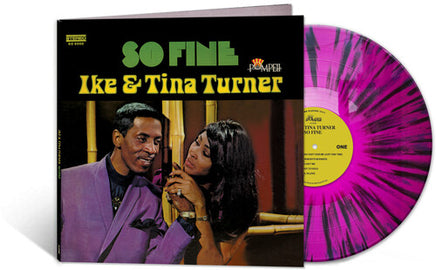 Ike & Tina Turner So Fine (Purple & Black Splatter Vinyl) (Colored Vinyl, Purple, Black, Gatefold LP Jacket, Reissue) - Vinyl