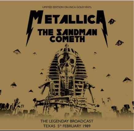 Metallica The Sandman Cometh: The Legendary Braodcast - Texas February 5th 1989 - Vinyl