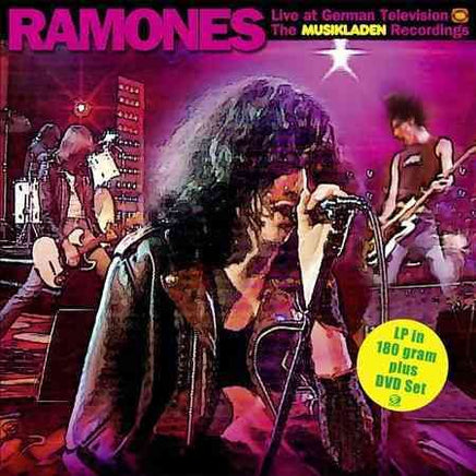 Ramones Live At German Television: Musikladen Recordings 1978 LP/PAL DVD - Vinyl