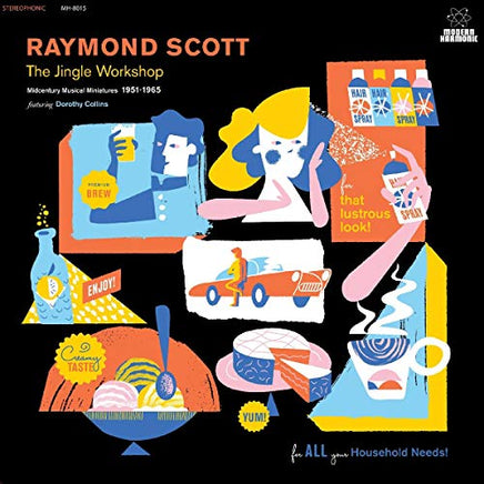 Scott, Raymond The Jingle Workshop: Midcentury Musical Miniatures 1951-1965 (BLUE/GOLD VINYL) - Vinyl