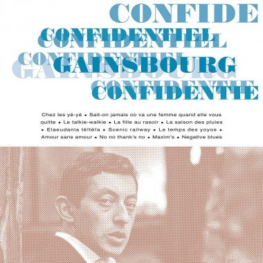 Serge Gainsbourg CONFIDENTIEL - Vinyl