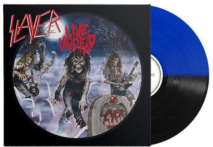 Slayer Live Undead (Limited Edition, Blue/ Black Split Vinyl) - Vinyl