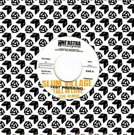 Slum Village Fall In Love (Remix)/Fall In Love (Inst. Rmx) - Vinyl