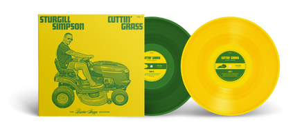 Sturgill Simpson Cuttin' Grass - Vol. 1 (The Butcher Shoppe Sessions) INDIE Exclusive Green and Yellow vinyl - Vinyl