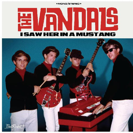 The Vandals I Saw Her In A Mustang (Blue Vinyl) - Vinyl