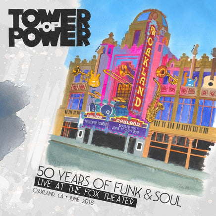 Towers Of Power 50 Years Of Funk & Soul: Live At The Fox Theater - Oakland, CA - June 2018 - Vinyl