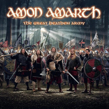 Amon Amarth The Great Heathen Army (Gatefold LP Jacket, Colored Vinyl, Blue Smoke) - Vinyl