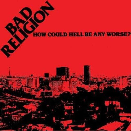 Bad Religion How Could Hell Be Any Worse? 40th Anniversary Edition (Clear W/ Black Smoke Colored Vinyl) - Vinyl