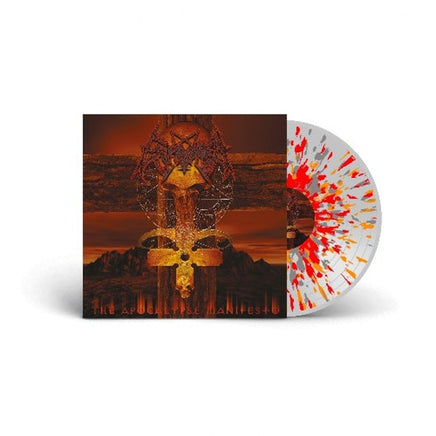 ENTHRONED THE APOCALYPSE MANIFESTO (CLEAR VINYL WITH RED/ORANGE/GREY SPLATTER) - Vinyl
