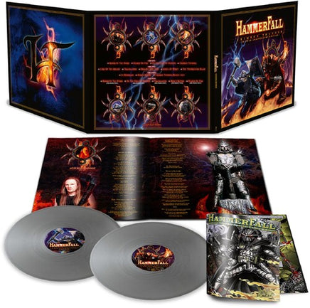 Hammerfall Crimson Thunder: 20 Year Anniversary Edition (Colored Vinyl, Silver) (2 Lp's) - Vinyl