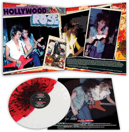 Hollywood Rose The Roots Of Guns N' Roses (Colored Vinyl, Red & White Splatter, Limited Edition, Remixes) - Vinyl
