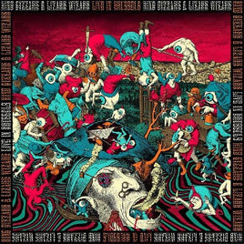King Gizzard and the Lizard Wizard Live In Brussels 19 (U.S. Fuzz Club Official Bootleg) (Boxed Set, Colored Vinyl, White, Orange, Blue) (3 Lp's) - Vinyl