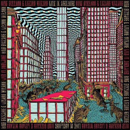 King Gizzard & The Lizard Wizard Live In Adelaide ‘19 (US Fuzz Club Official Bootleg) (DELUXE EDITION, INDIE EXCLUSIVE, PINK, ORANGE, & BLUE VINYL) - Vinyl