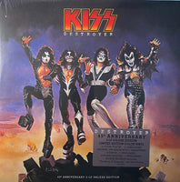 Kiss Destroyer: 45th Anniversary (Limited Edition, Yellow & Red Colored Vinyl,Deluxe Edition) (2 Lp's) - Vinyl