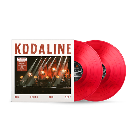Kodaline Our Roots Run Deep (Limited Edition, Clear Vinyl, Red, Indie Exclusive) (2 Lp's) - Vinyl