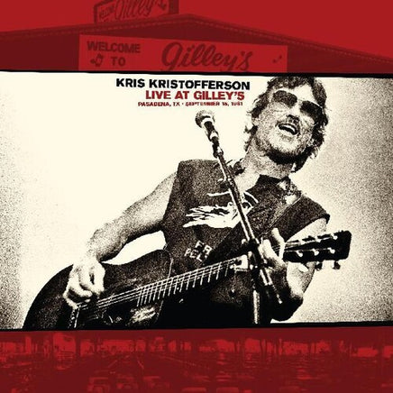 Kris Kristofferson Live At Gilley’s - Pasadena, TX: September 15, 1981 (INDIE EXCLUSIVE, WHITE MARBLED VINYL) - Vinyl