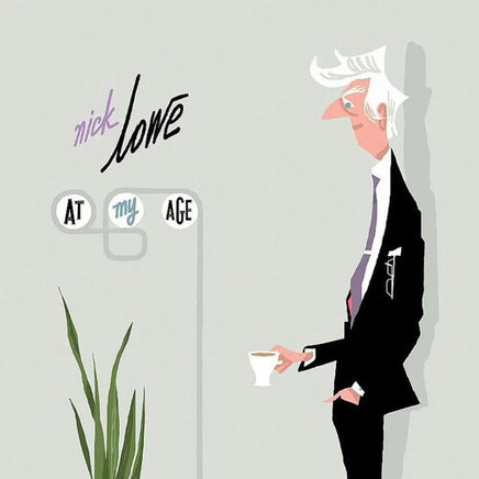 Nick Lowe At My Age (Limited Edition, Colored Vinyl, Silver, Anniversary Edition) - Vinyl