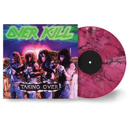 Overkill Taking Over (Pink Marble Colored Vinyl) - Vinyl