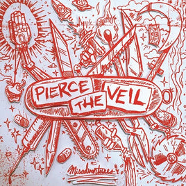 Pierce The Veil Misadventures (Indie Exclusive, Limited Edition, Colored Vinyl, Red, Silver) - Vinyl