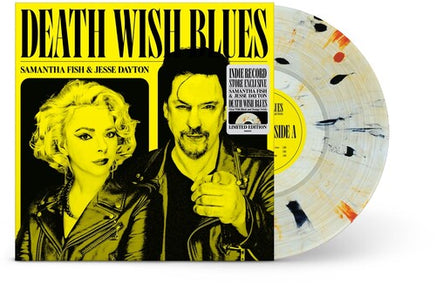Samantha Fish Death Wish Blues (Indie Exclusive, Limited Edition, Clear Vinyl, Black, Orange) - Vinyl