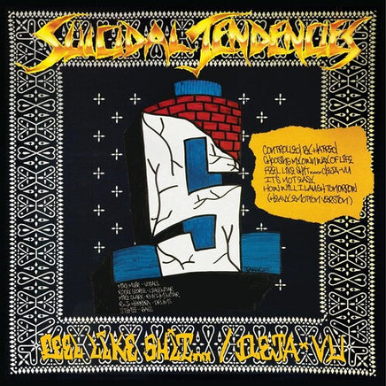 Suicidal Tendencies Controlled By Hatred / Feel Like Shit... Deja Vu - Vinyl