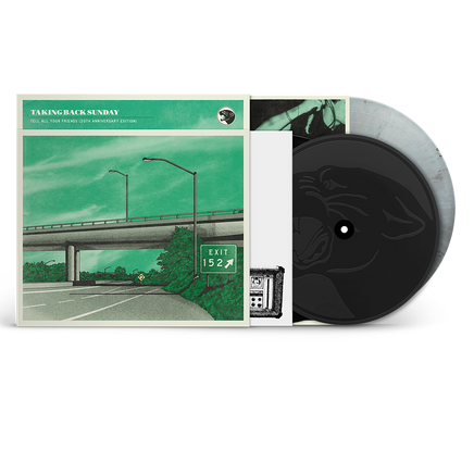 Taking Back Sunday Tell All Your Friends (20th Anniversary Edition) (Limited Edition, Colored Vinyl, Silver, 10-Inch Vinyl, Indie Exclusive) - Vinyl