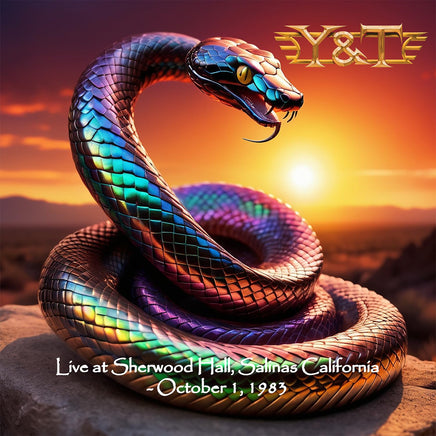 Y&t Live at Sherwood Hall, Salinas, California - October 1, 1983 (Limited Edition, Clear Tangerine with Yellow Swirl Colored Vinyl) - Vinyl