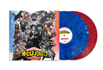 Yuki Hayashi My Hero Academia: Season 5 (Original Series Soundtrack) (Colored Vinyl, Blue, Red, 150 Gram Vinyl) (2 Lp's) - Vinyl