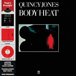 JONES,QUINCY BODY HEAT (RED TRANSLUCENT VINYL) - Vinyl
