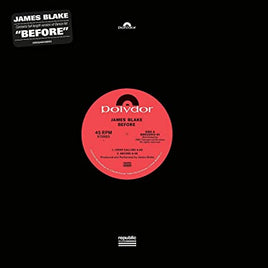 James Blake Before (Extended Play, Limited Edition, Indie Exclusive) - Vinyl