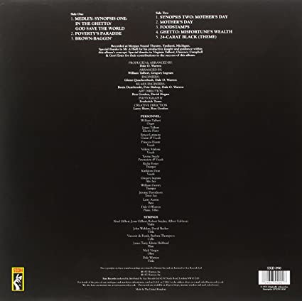 24-Carat Black Ghetto: Misfortune's Wealth [Import] - Vinyl