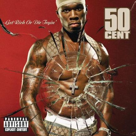 50 Cent Get Rich Or Die Tryin' [Explicit Content] (Limited Edition, Clear Vinyl) (2 Lp's) - Vinyl