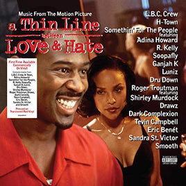 A Thin Line Between Love & Hate A Thin Line Between Love & Hate (Music from the Motion Picture) (Transparent Red) - Vinyl