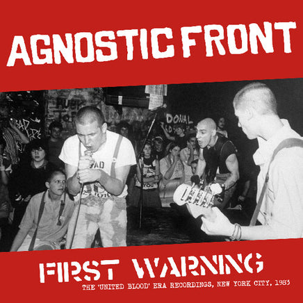 Agnostic Front First Warning - Vinyl