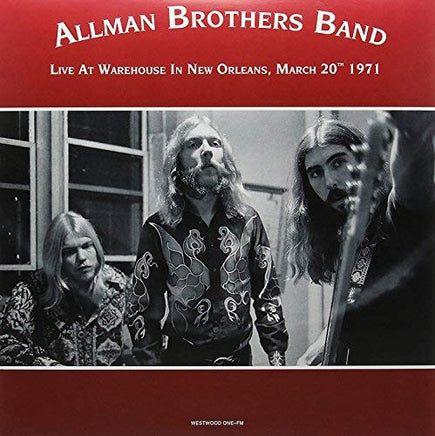 Allman Brothers Band Warehouse In New Orleans March 20Th 1971 - Vinyl