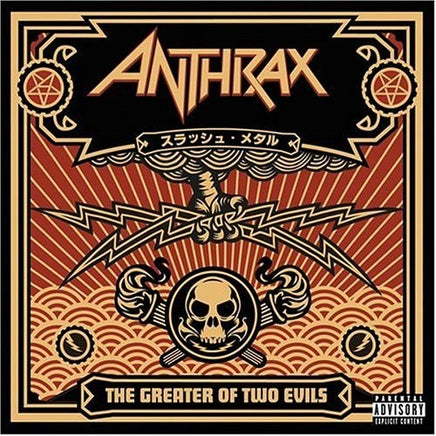 Anthrax The Greater Of Two Evils [Import] (2 Lp's) - Vinyl