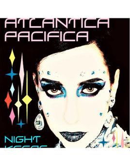 Atlantica Pacifica Night Keeps Us Alive LP (Poster, Sticker, signed) - Vinyl