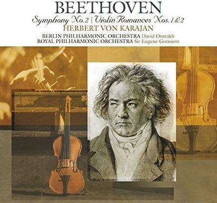 Beethoven / Herbert Von Karajan Beethoven: Symphonies 2 / Violin Romances 1 & 2 - Vinyl
