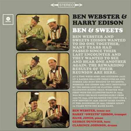 Ben Webster Ben & Sweet + 1 Bonus Track - Vinyl