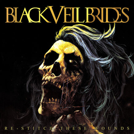 Black Veil Brides Re-Stitch These Wounds (Clear Vinyl, Yellow, Black) - Vinyl