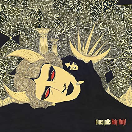 Blues Pills Holy Moly! (Mustard w/ Black Splatter) (Colored Vinyl, Limited Edition) - Vinyl