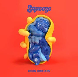 Born Ruffians SQUEEZE (TRANSPARENT CLOUDY RED VINYL) - Vinyl