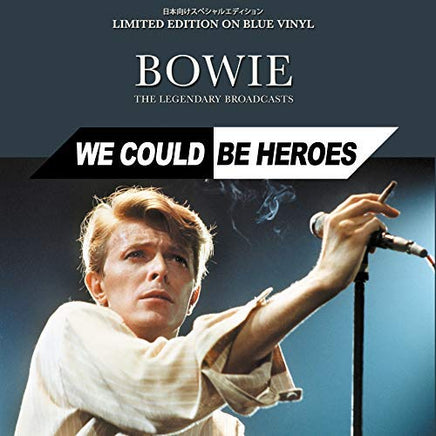 Bowie Bowie - We Could Be Heroes: Japan Edition Hand Numbered Blue Vinyl - Vinyl