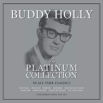 Buddy Holly The Platinum Collection (Colored Vinyl, White, 3 Lp's) [Import] - Vinyl