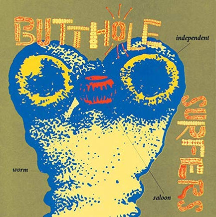 Butthole Surfers Independent Worm Saloon (Limited Edition 180 Gram Translucent Blue Vinyl)(X) - Vinyl