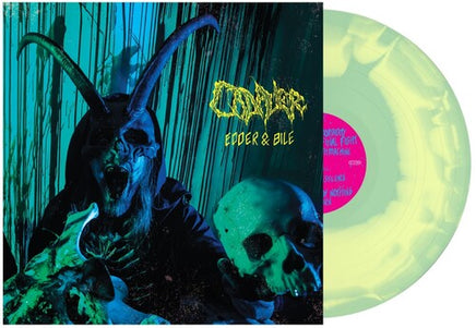 Cadaver Edder & Bile (Mint Green / Yellow Swirl Vinyl) (Limited Edition) - Vinyl