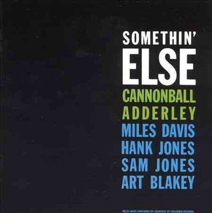 Cannonball Adderley SOMETHIN' ELSE (LP) - Vinyl