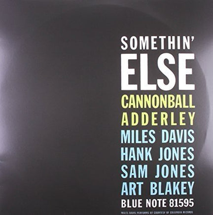 Cannonball Adderley Somethin' Else - Vinyl