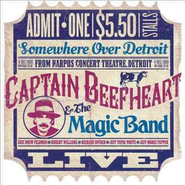 Captain Beefheart Somewhere Over Detroit: Live from Harpo's (2 Lp's) [Import] - Vinyl