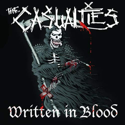 Casualties WRITTEN IN BLOOD - Vinyl